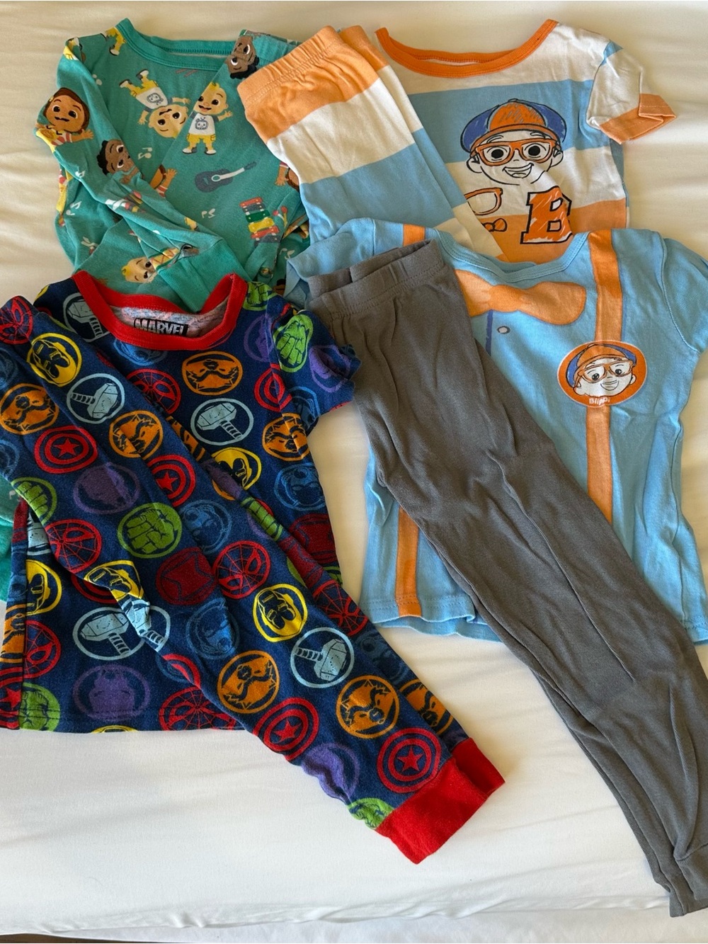 5T Boys Pajama Bundle